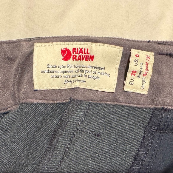 Fjallraven Abisko Winter Stretch Pants in Dark Navy US 6 - Picture 8 of 9